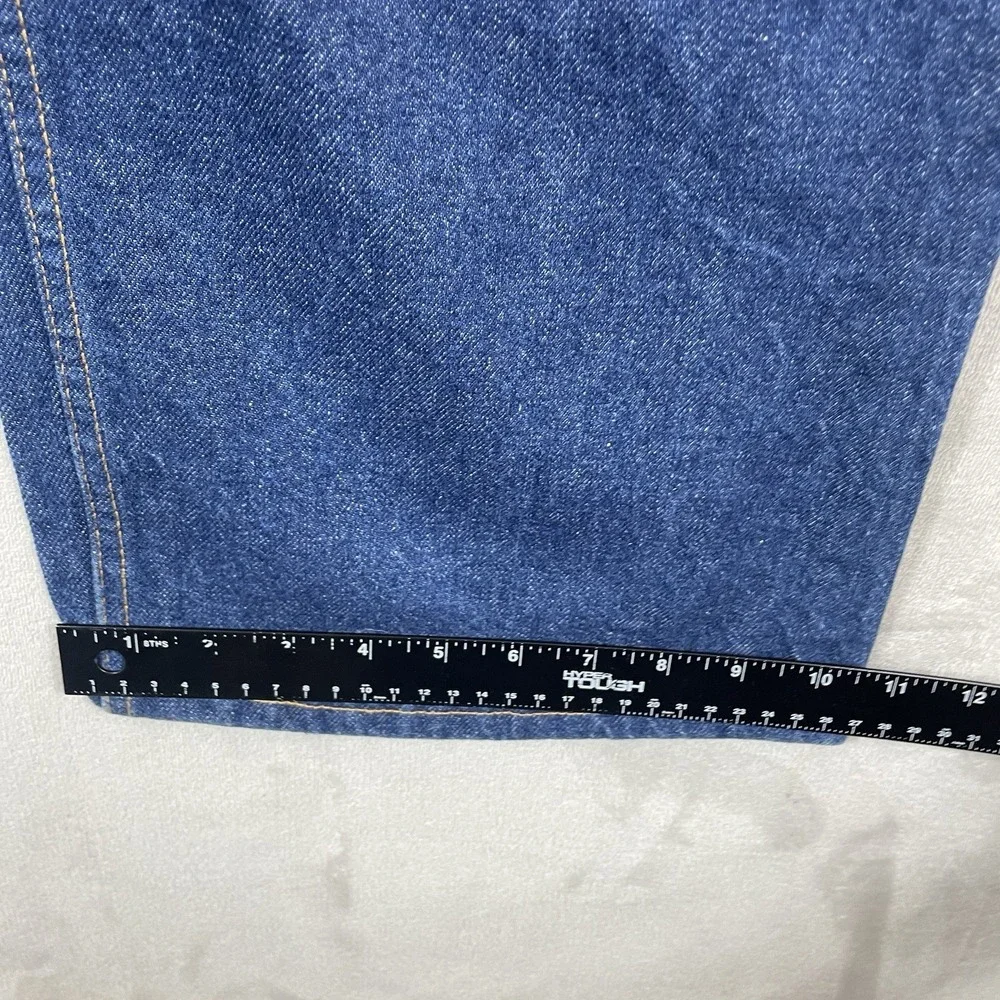 Vtg Levis Orange Tab 517 Jeans Mens 46x32 (fit 44x32) Bootcut USA 90s DARK Wash